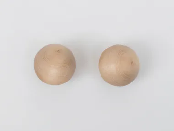 FAMILIA SFERA PARETE - Wall-mounted solid wood coat rack by Danese Milano - view 2